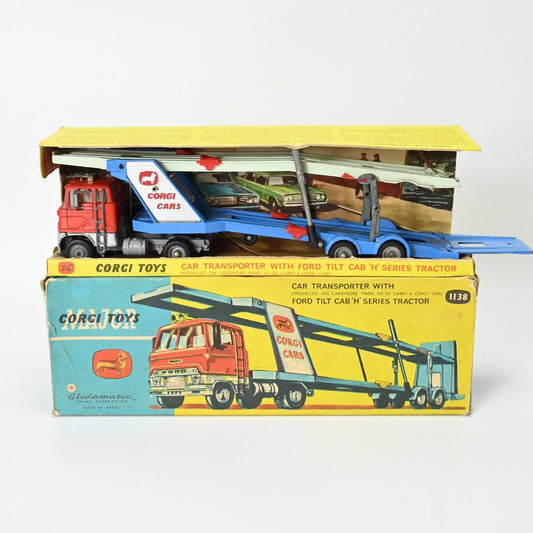 Corgi 1138 Car Transporter With Ford Tilt Cab