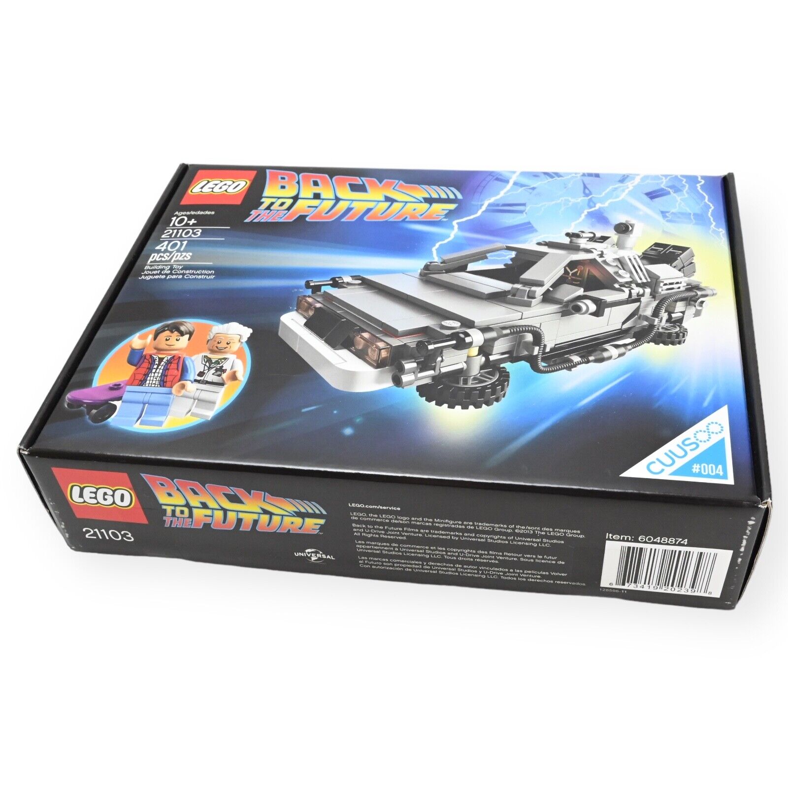 Lego back to discount the future 21103