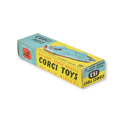 Corgi Toys 153 Proteus Campbell Bluebird Record Car Twin Flags