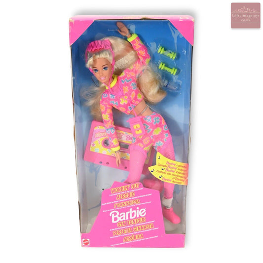 Mattel Barbie "Workin Out Barbie" 1996 Doll