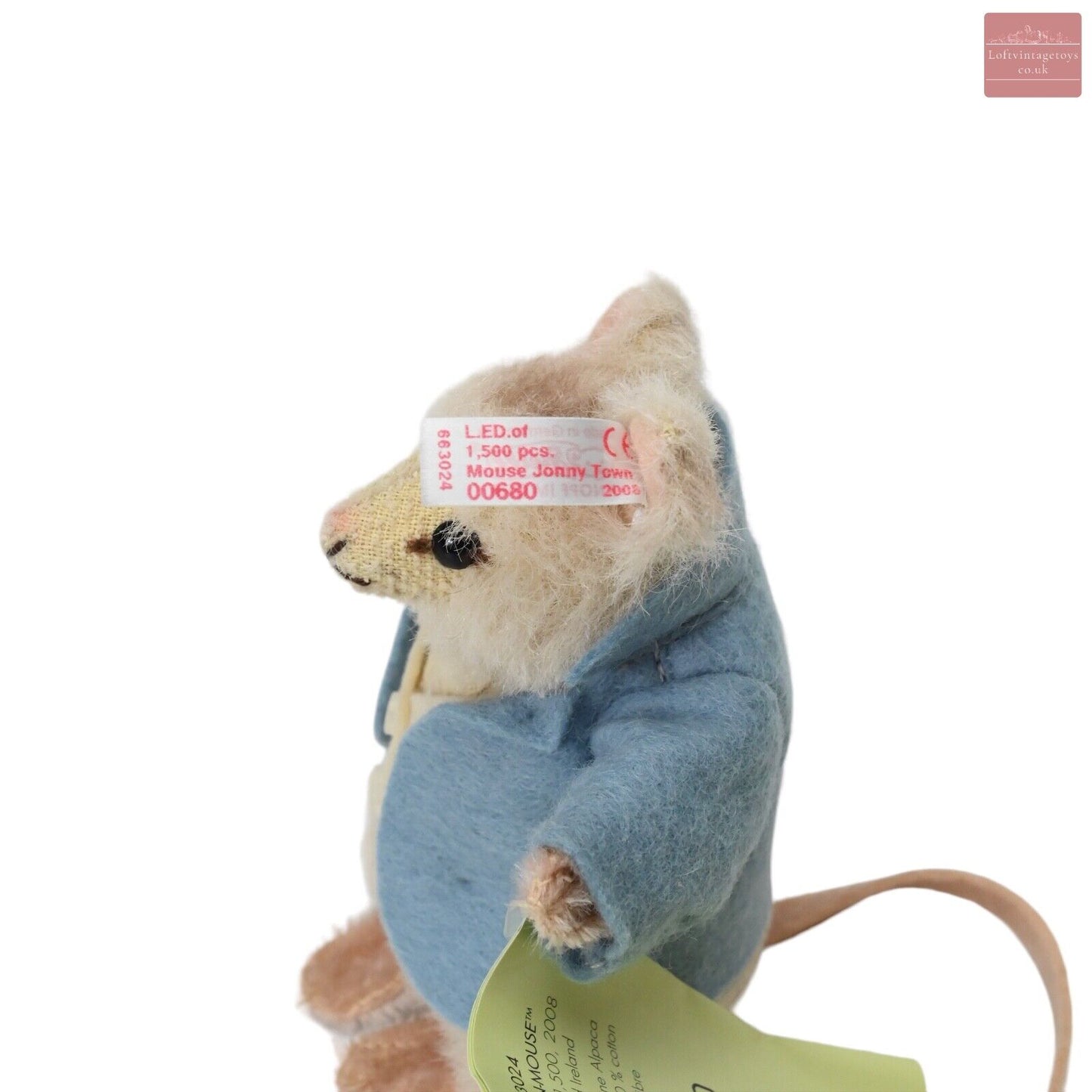 Steiff Beatrix Potter Johnny Town-Mouse - 663024