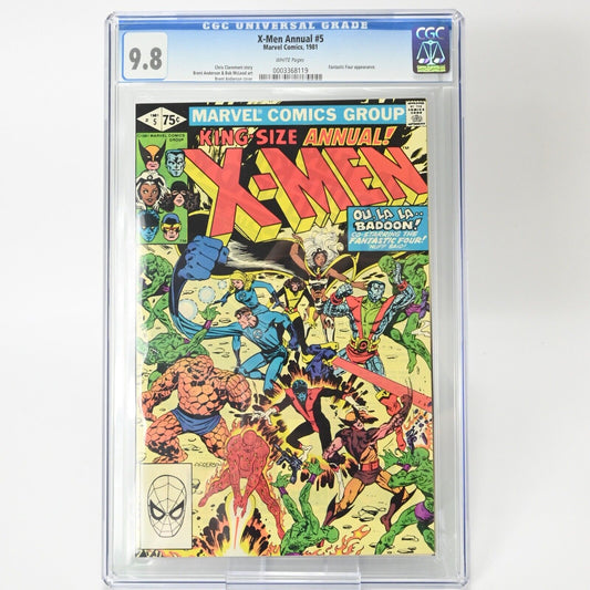 Uncanny X-Men Annual #5 - CGC 9.8 1981