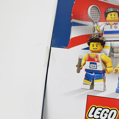 Lego 8909 Team Gb  2012 Olympic Minifigures Complete * 60 bags