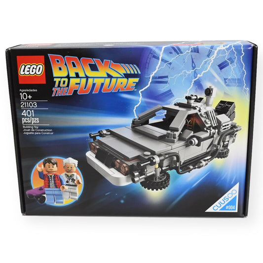 LEGO 21103 Back to The Future DeLorean Time Machine -  New & Sealed