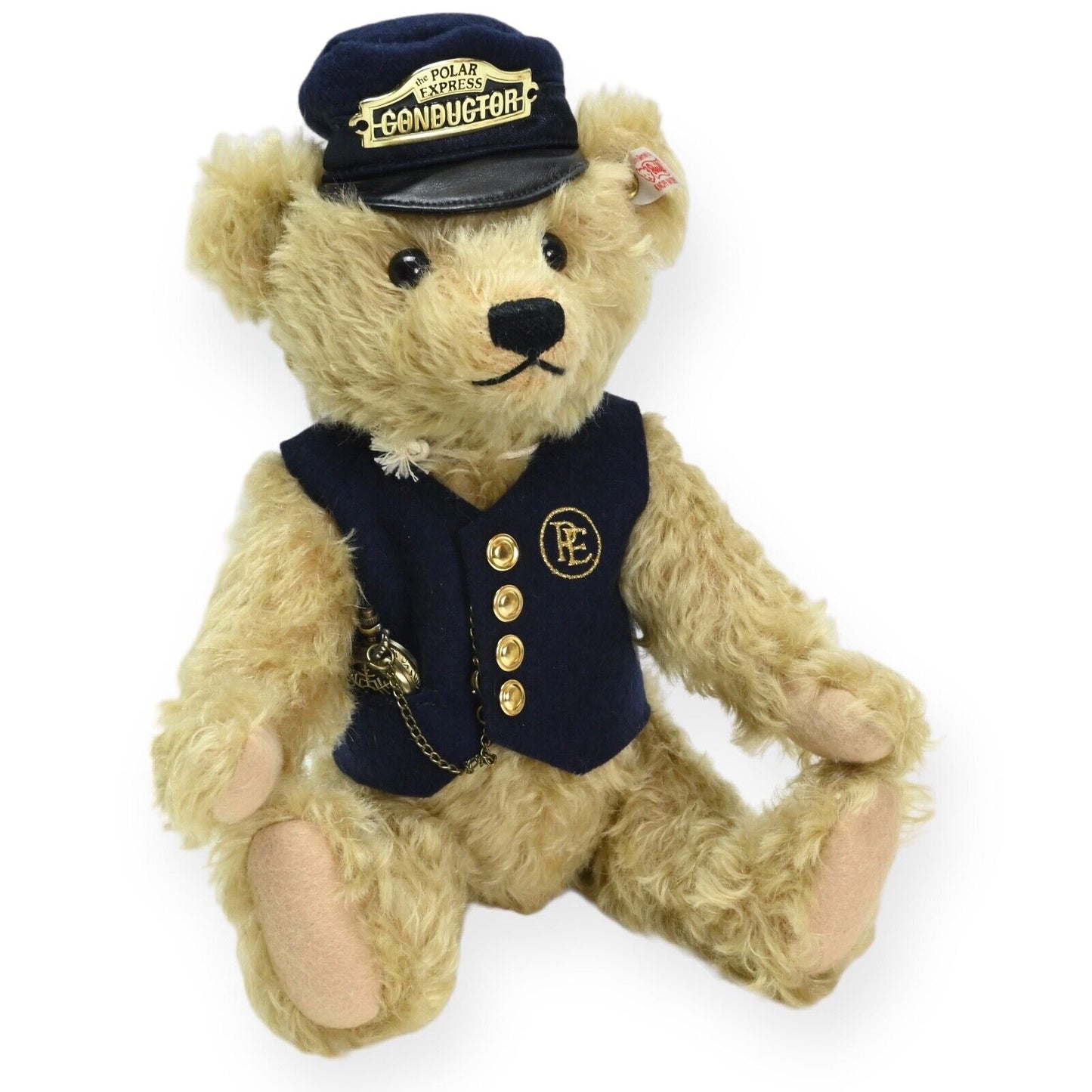 Steiff The Polar Express Conductor Teddy Bear Ltd Ed - 682315