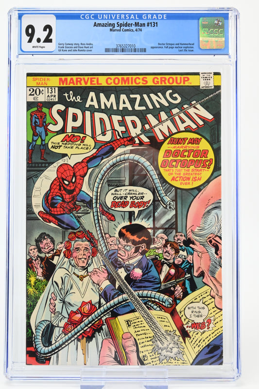 The Amazing Spider-Man #131 CGC 9.2 / 1974