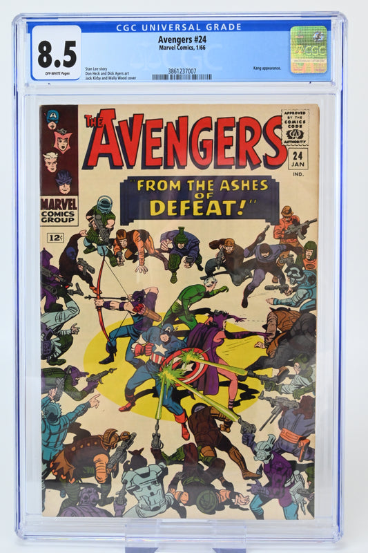 The Avengers #24 CGC 8.5 / 1966 - Marvel comics