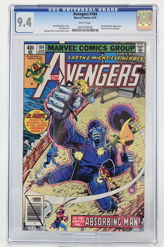 The Avengers #184 CGC 9.4 / 1979 - Marvel comics