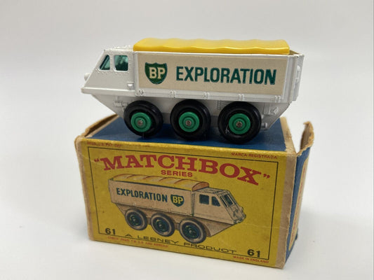 MATCHBOX SERIES 61 ALVIS STALWART BP EXPLORATION MADE WITH BOX