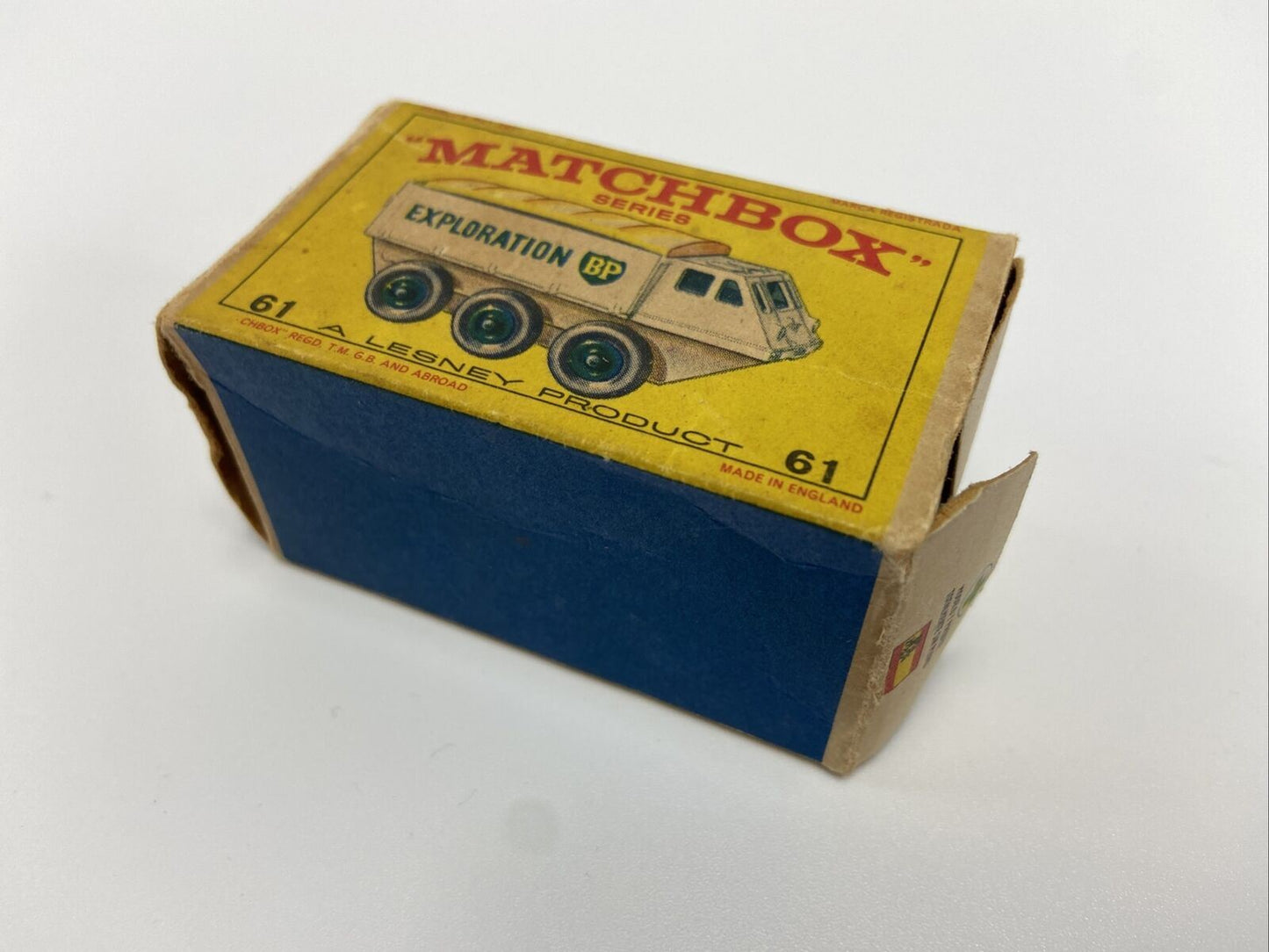 MATCHBOX SERIES 61 ALVIS STALWART BP EXPLORATION MADE WITH BOX