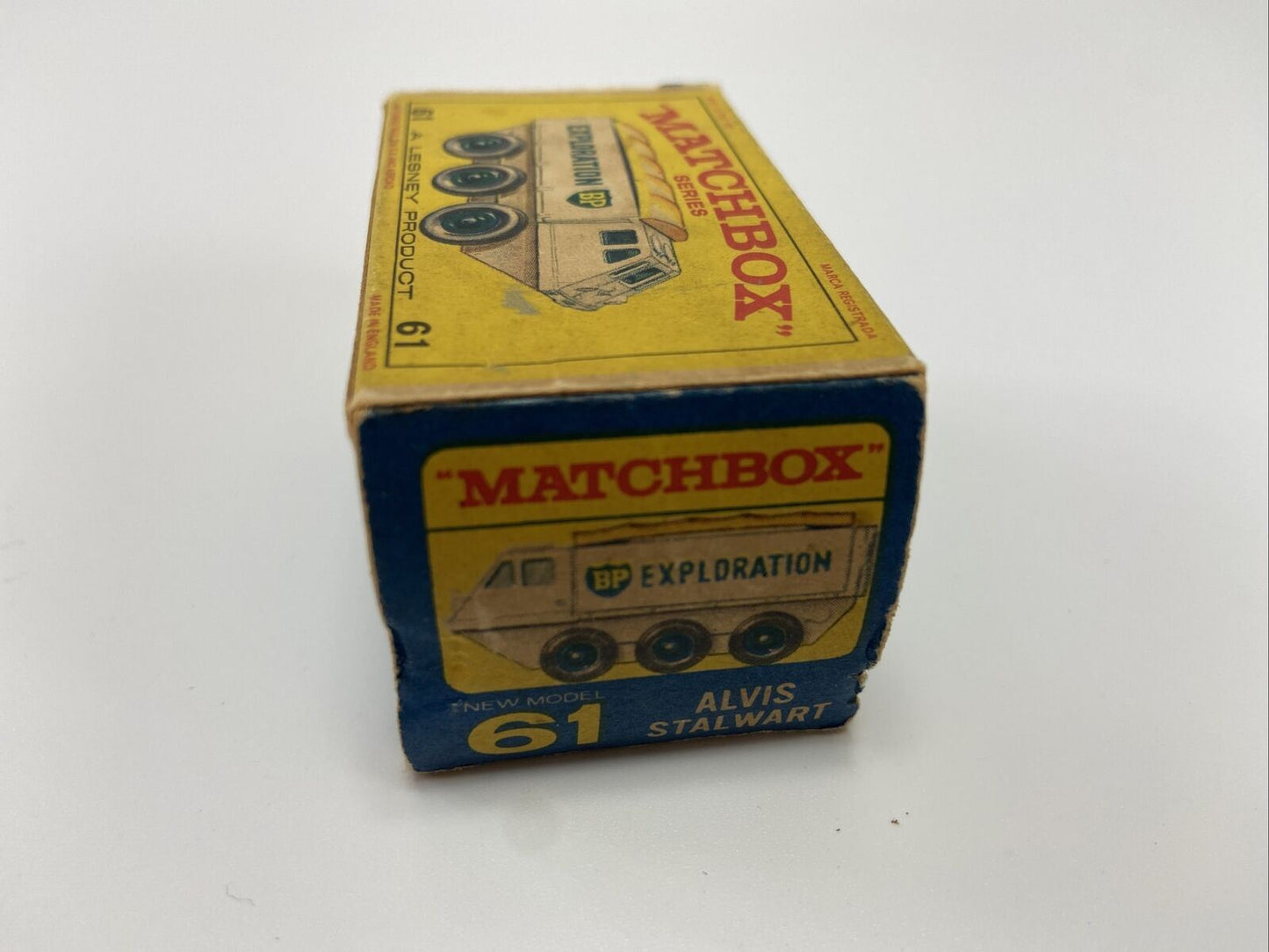 MATCHBOX SERIES 61 ALVIS STALWART BP EXPLORATION MADE WITH BOX