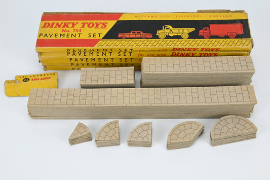 Dinky Pavement Set No.754 * 5 packs with boxes