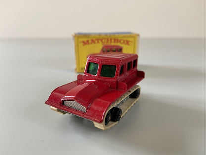 Matchbox 35 Snow Trac Cast Text Version In Original Box