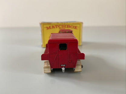 Matchbox 35 Snow Trac Cast Text Version In Original Box