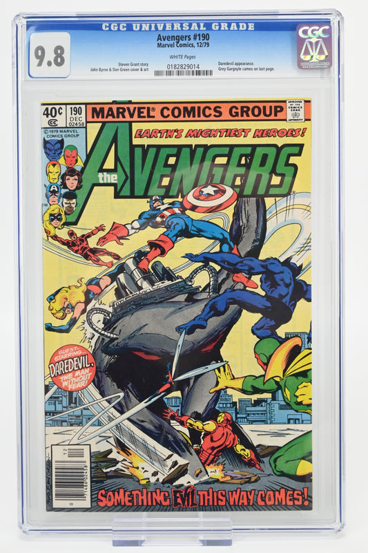 Avengers #190 CGC 9.8 / 1979