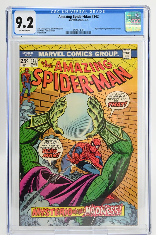 The Amazing Spider-Man #142 CGC 9.2 / 1975