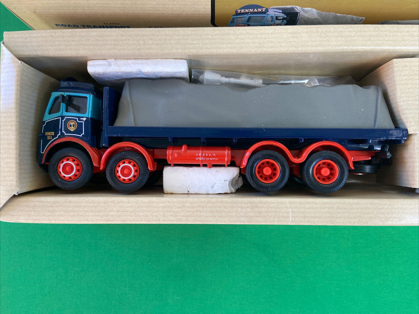 CORGI 97366 ATKINSON RIGID WITH TRAILER AND LOAD TENNANT