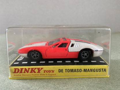 Dinky 187 De Tomaso Mangusta In Original Box