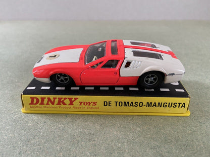 Dinky 187 De Tomaso Mangusta In Original Box