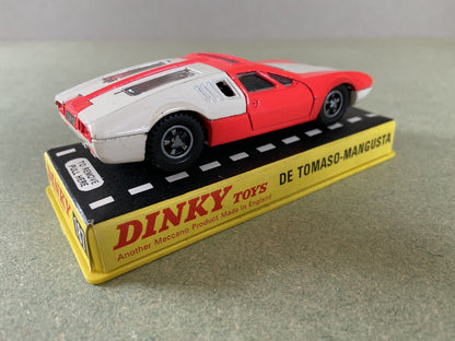 Dinky 187 De Tomaso Mangusta In Original Box