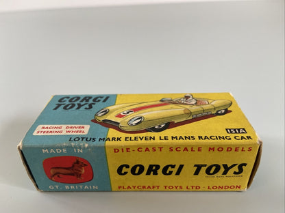 Corgi 151A Lotus Mark Eleven Le Mans Racing Car With Original Box