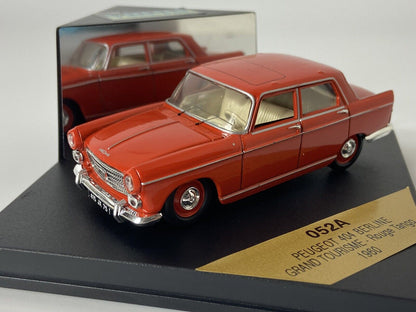 VITESSE 052A PEUGEOT 404 BERLINE GRAND TOURISME 1960 1/43 SCALE WITH CASE