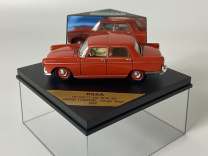 VITESSE 052A PEUGEOT 404 BERLINE GRAND TOURISME 1960 1/43 SCALE WITH CASE