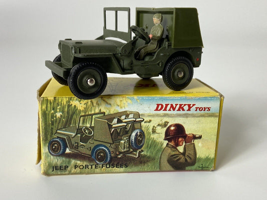 DINKY 828 JEEP ROCKET CARRIER SS10 IN ORIGINAL BOX