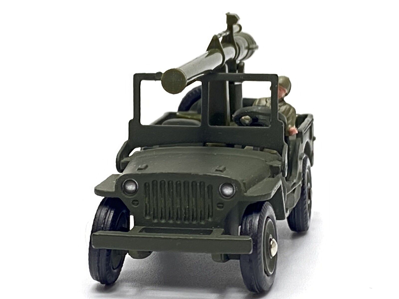 Dinky Toys - 1:43 - Jeep - Jeep avec Canon de 106, Jeep Dinky Toys - 1:43 - Jeep - Jeep avec Canon de 106, Jeep