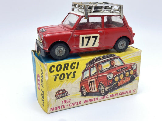 CORGI 339 BMC MINI COOPER 'S' 1967 MONTE CARLO