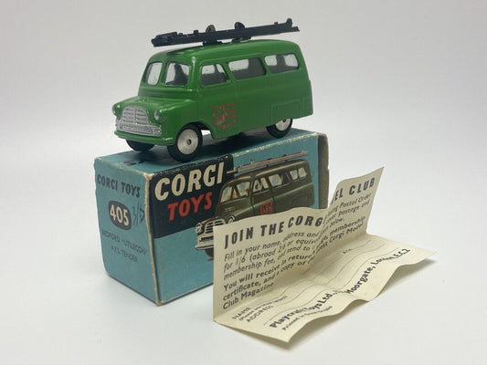 CORGI TOYS 405 BEDFORD "UTILECON" AFS TENDER MINT WITH ORIGINAL BOX