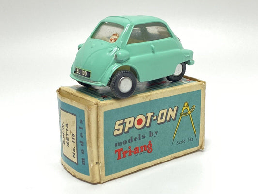 SPOT-ON 118 BMW ISETTA TURQUOISE IN WITH BOX