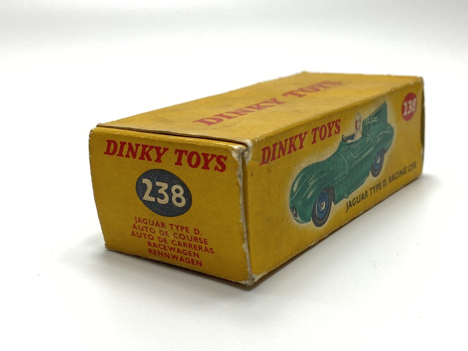 VINTAGE DINKY TOYS 238 Jaguar Type D Voiture De Course En Boite EUR 42,72 - FR VINTAGE DINKY TOYS 238 Jaguar Type D Voiture De Course En Boite EUR 42,72 - FR