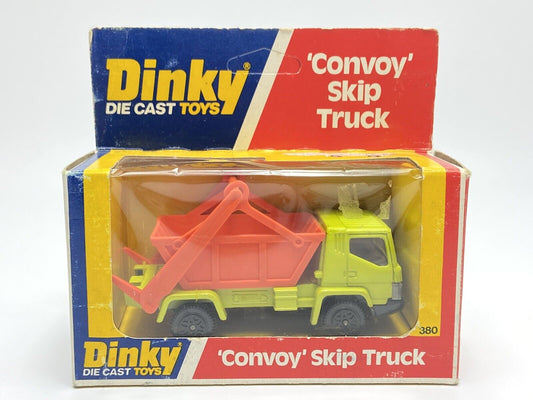 DINKY TOYS 380 'CONVOY' SKIP TRUCK WITH ORIGINAL BOX