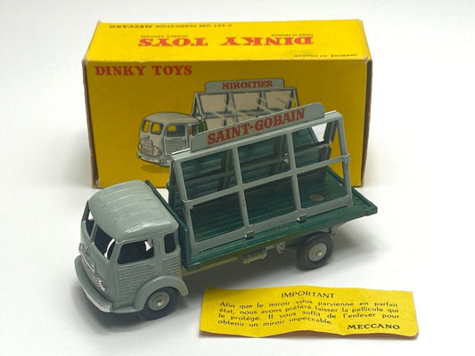 DINKY 33C (579) FRENCH MADE MIROITIER SIMCA CARGO GLAZIERS TRUCK IN NR MINT