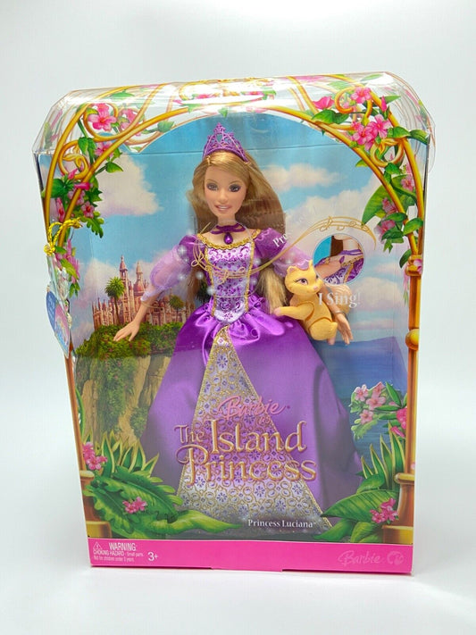 BARBIE THE ISLAND PRINCESS, PRINCESS LUCIANA K8105 IN MINT CONDITION