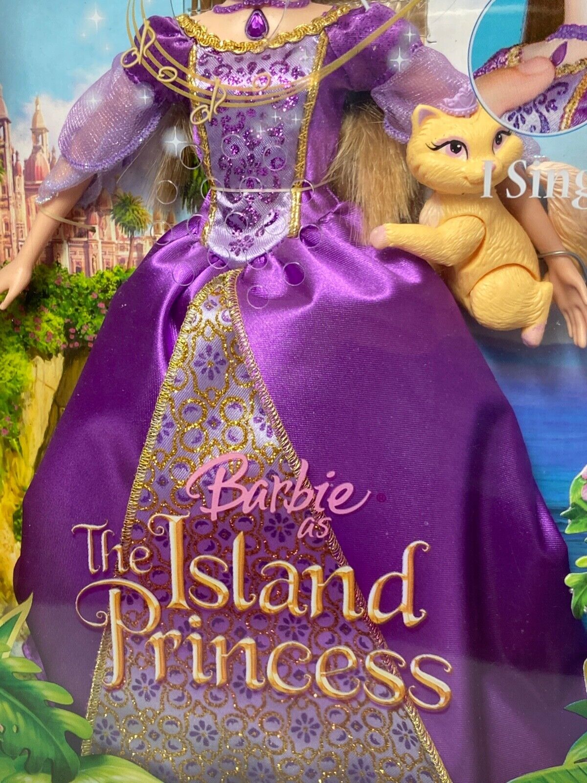 BARBIE THE ISLAND PRINCESS, PRINCESS LUCIANA K8105 IN MINT CONDITION