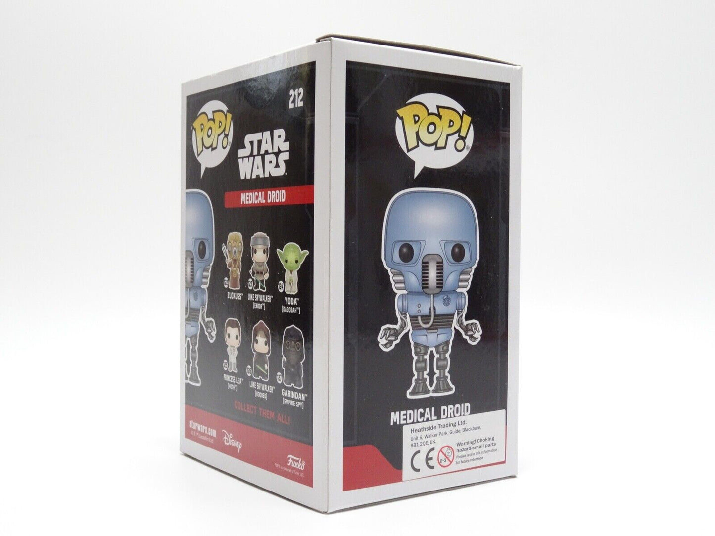 FUNKO POP STAR WARS MEDICAL DROID 212 BOBBLE-HEAD