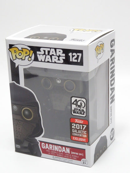 FUNKO POP STAR WARS GARINDAN BOBBLE HEAD # 127