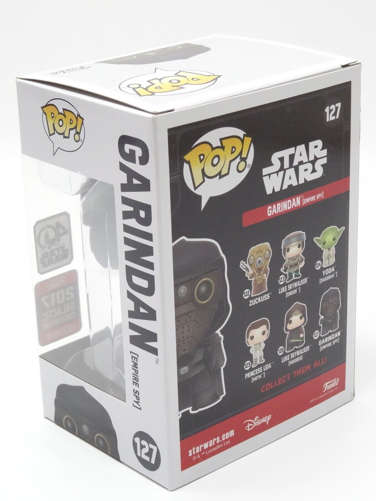 FUNKO POP STAR WARS GARINDAN BOBBLE HEAD # 127