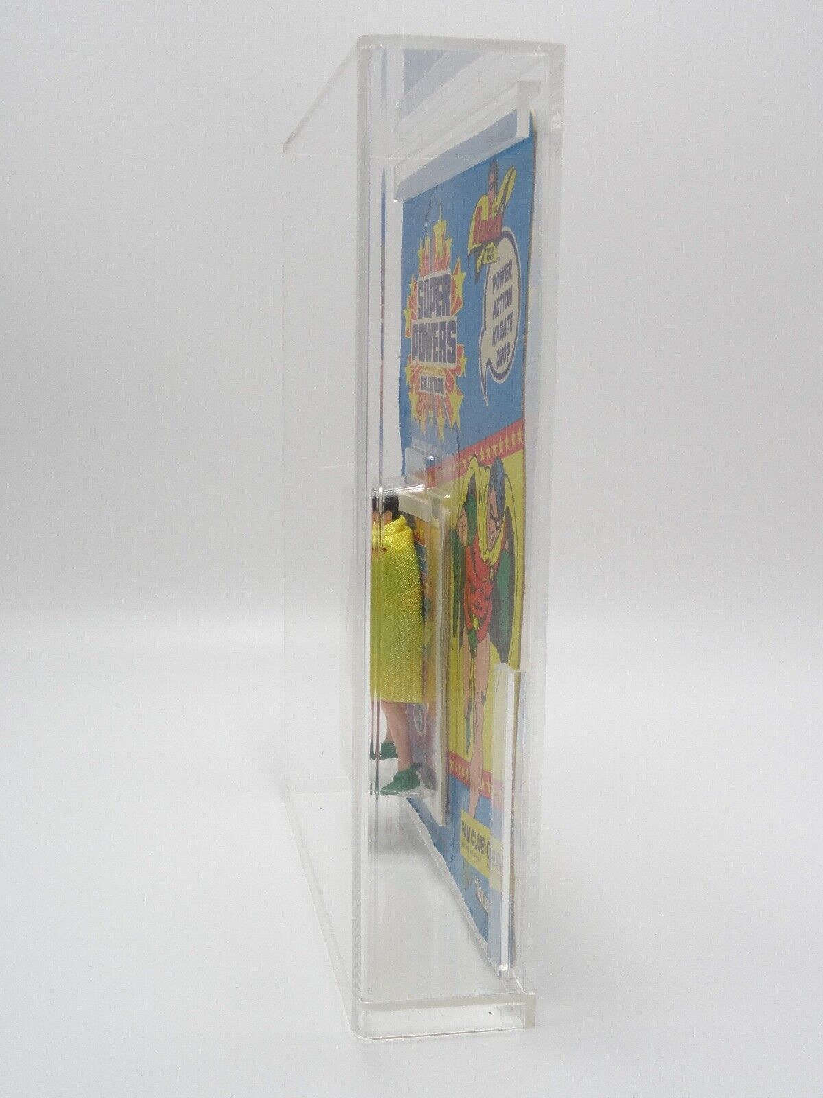 KENNER SUPER POWERS COLLECTION ROBIN FIGURE IN ACRYLIC CASE