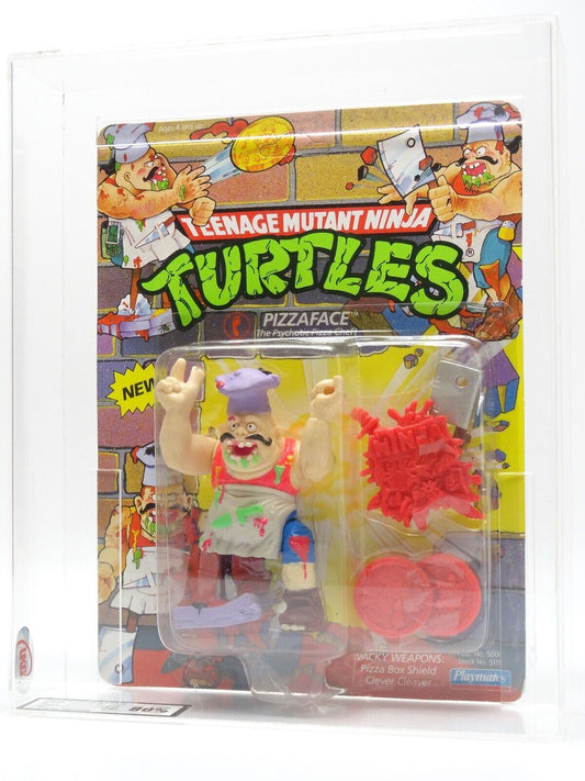 Playmates 1990 Teenage Mutant Pizzaface, UKG Graded 80%