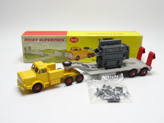 Dinky 908 Mighty Antar With Transformer in Nr Mint With Original Box- Rare