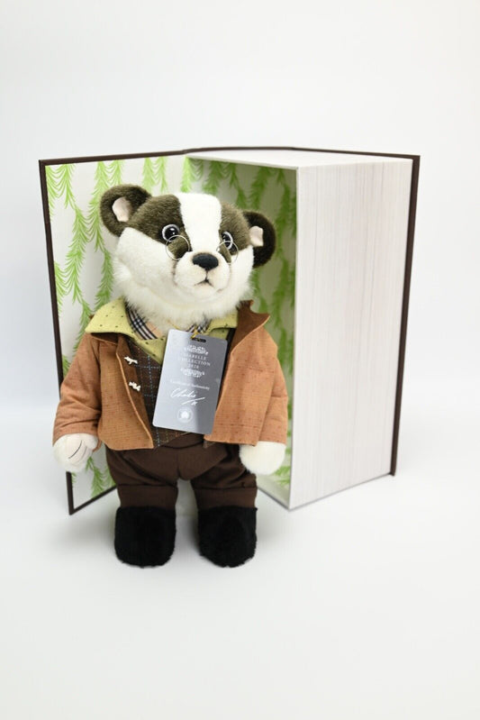 Charlie Bears The Wind in the Willows Badger in Mint Condition