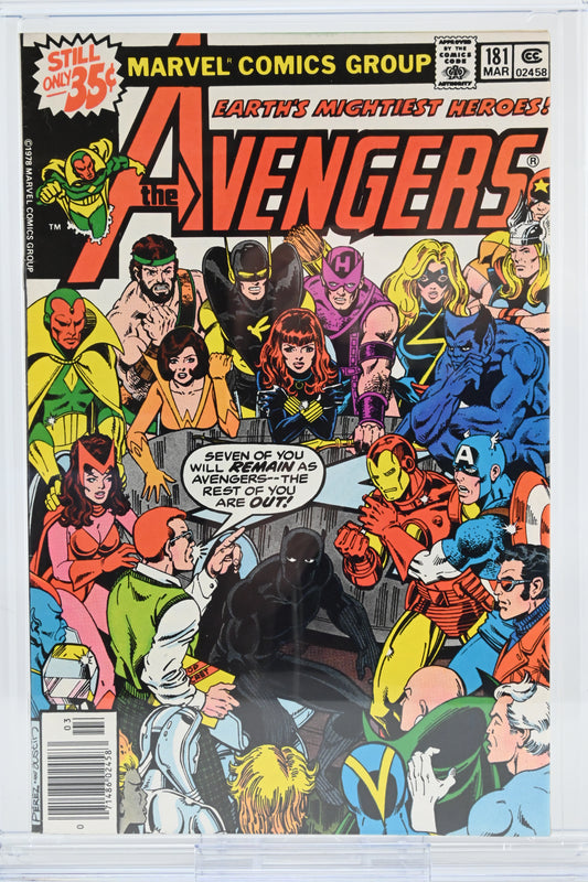 Avengers #181 CGC 9.2 / 1979