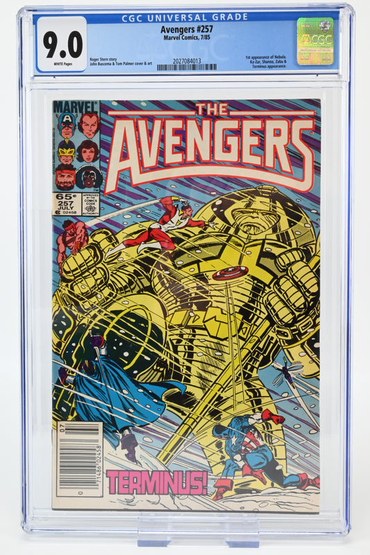 The Avengers #257 CGC 9.0 / 1985