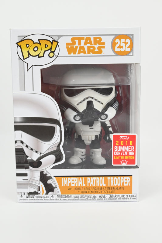 Funko POP Star Wars Imperial Patrol Trooper #252 - 2018 Summer Convention Edition