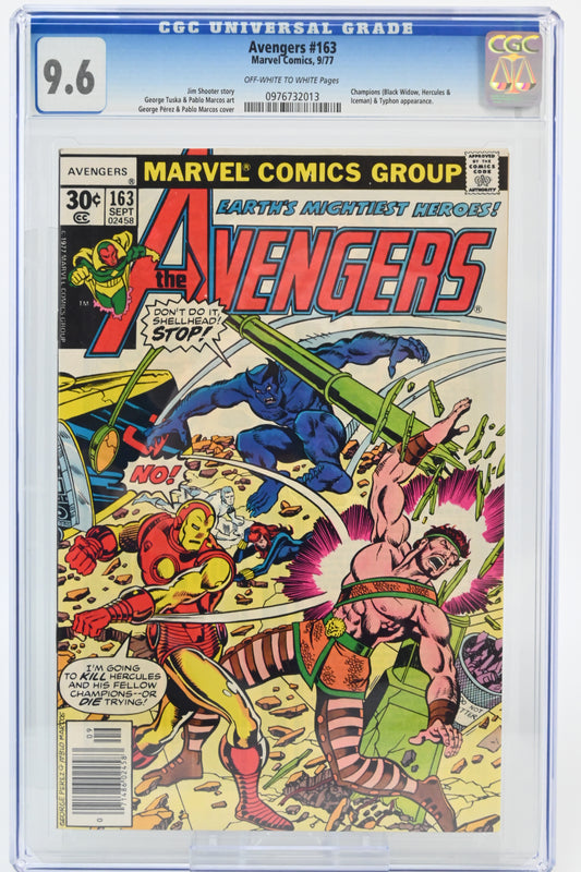 The Avengers #163 CGC 9.6 / 1977