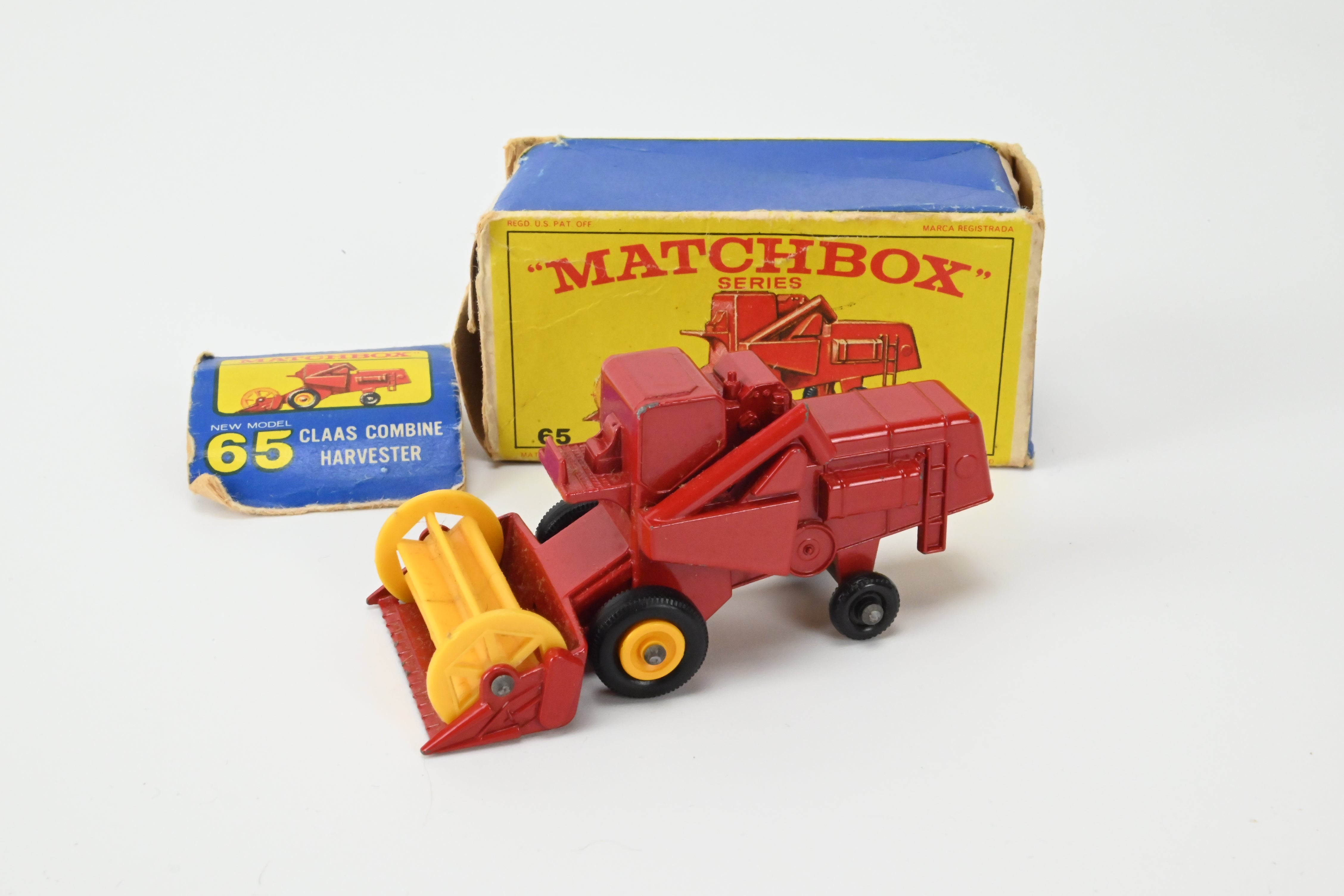 Matchbox No.65 Class Combine Machine with Box – LoftVintageToys
