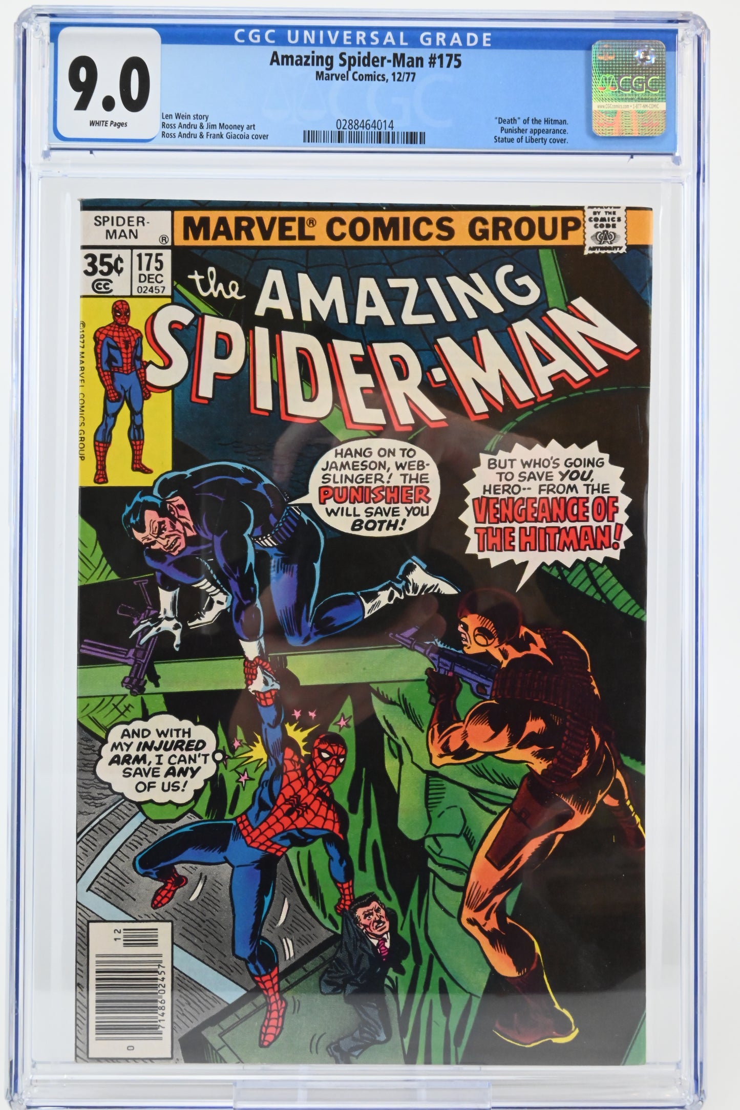 The Amazing Spider-Man #175 CGC 9.0 / 1977